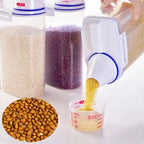 Airtight Pet Food Container with Scoop