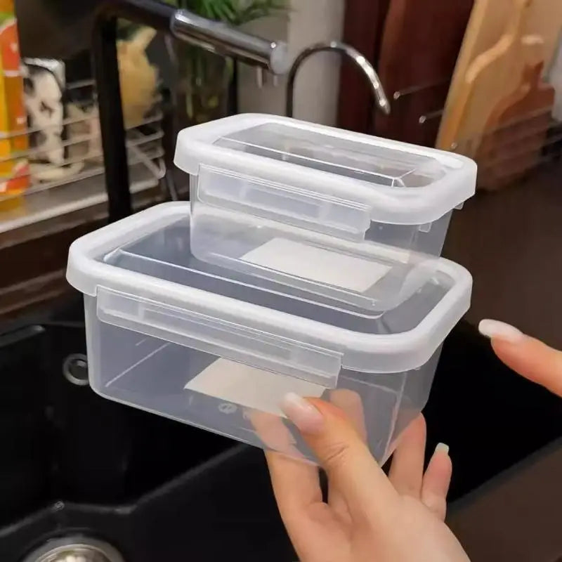 Refrigerator Storage Bins with Lids
