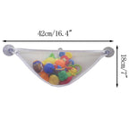 Hanging Mesh Shower Organizer with Suction Cups