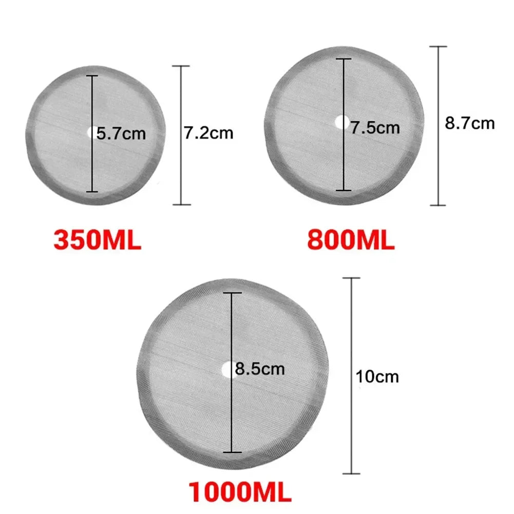 Reusable Mesh Coffee Filters, Set of 3