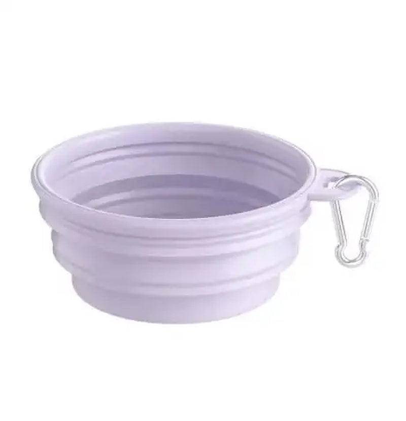 Collapsible Travel Pet Bowl for Dogs & Cats