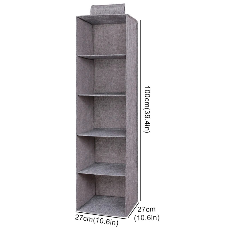 Hanging Closet Organizer for Wardrobe Storage