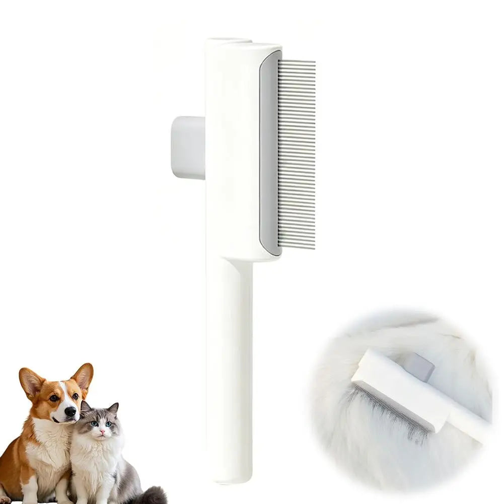 Self-Cleaning Deshedding Pet Grooming Brush