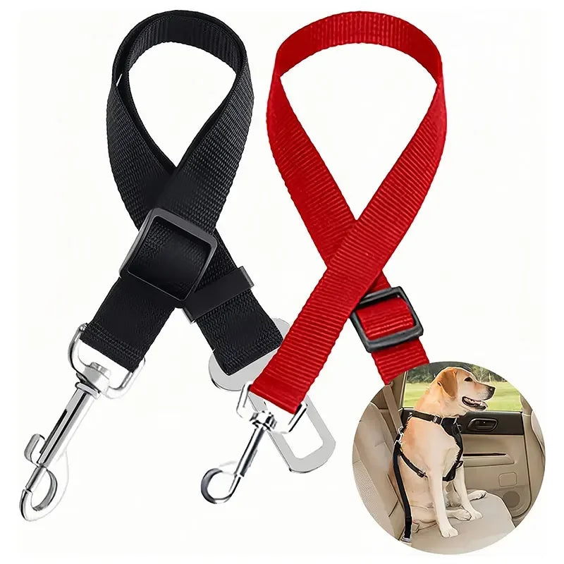 Adjustable Pet Car Seatbelt Harness