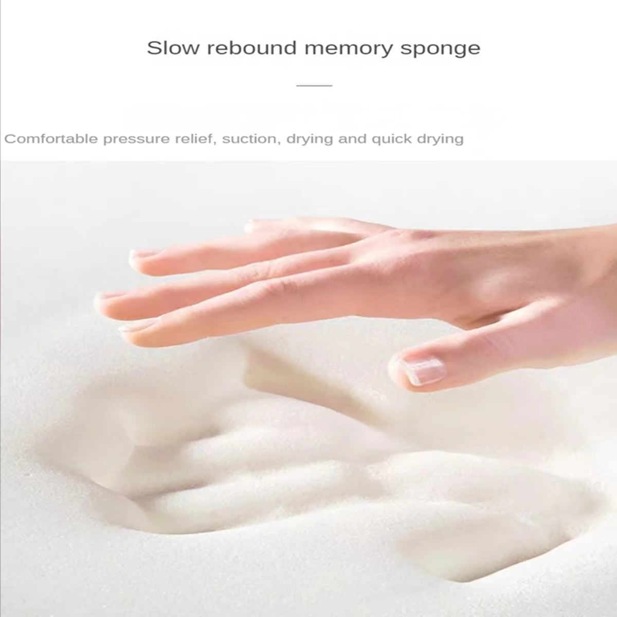 Non-Slip Bathtub Mat, Water-Absorbent
