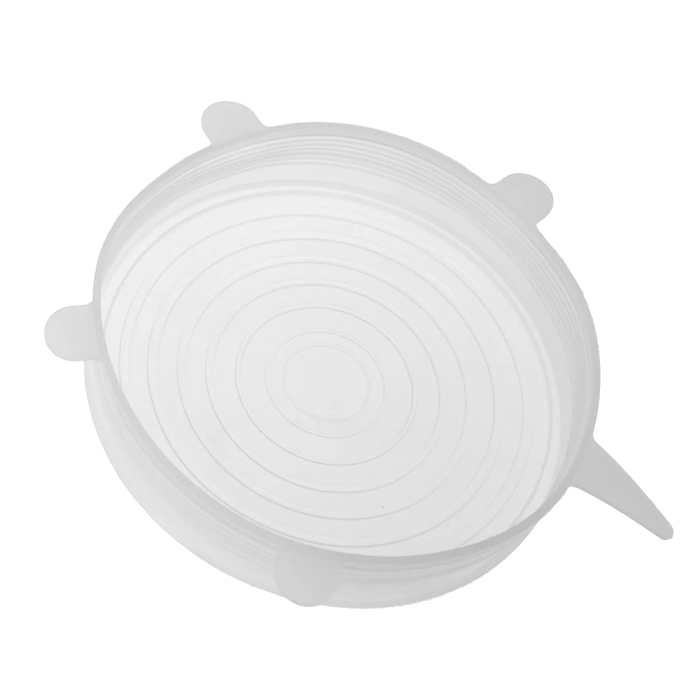 Silicone Stretch Lids, Set of 6