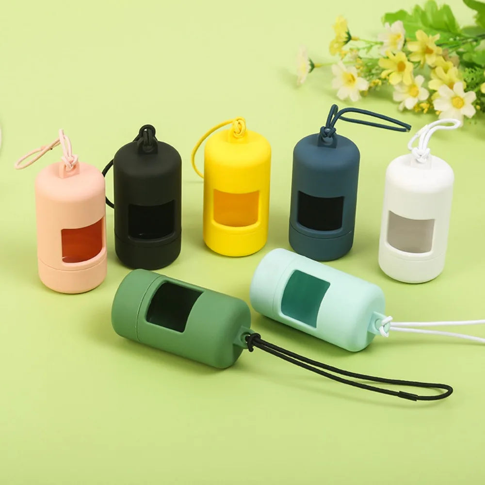Pet Waste Bag Dispenser with Bags