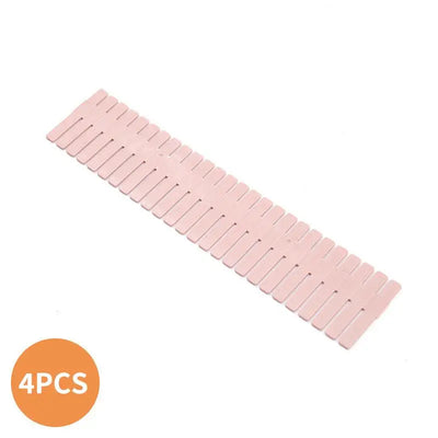 Adjustable Closet Shelf Dividers, Set of 4