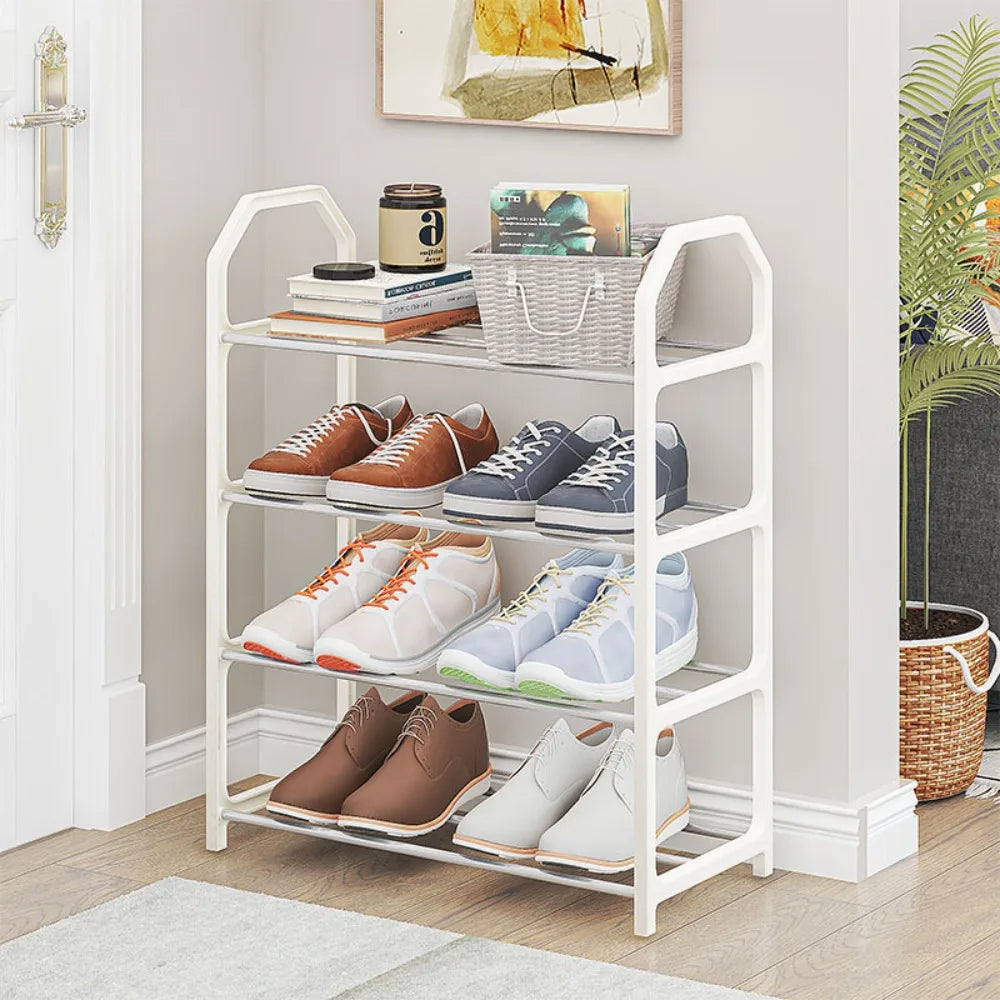 4-Tier Space-Saving Shoe Rack