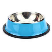 Stainless Steel Pet Feeding Bowl Set