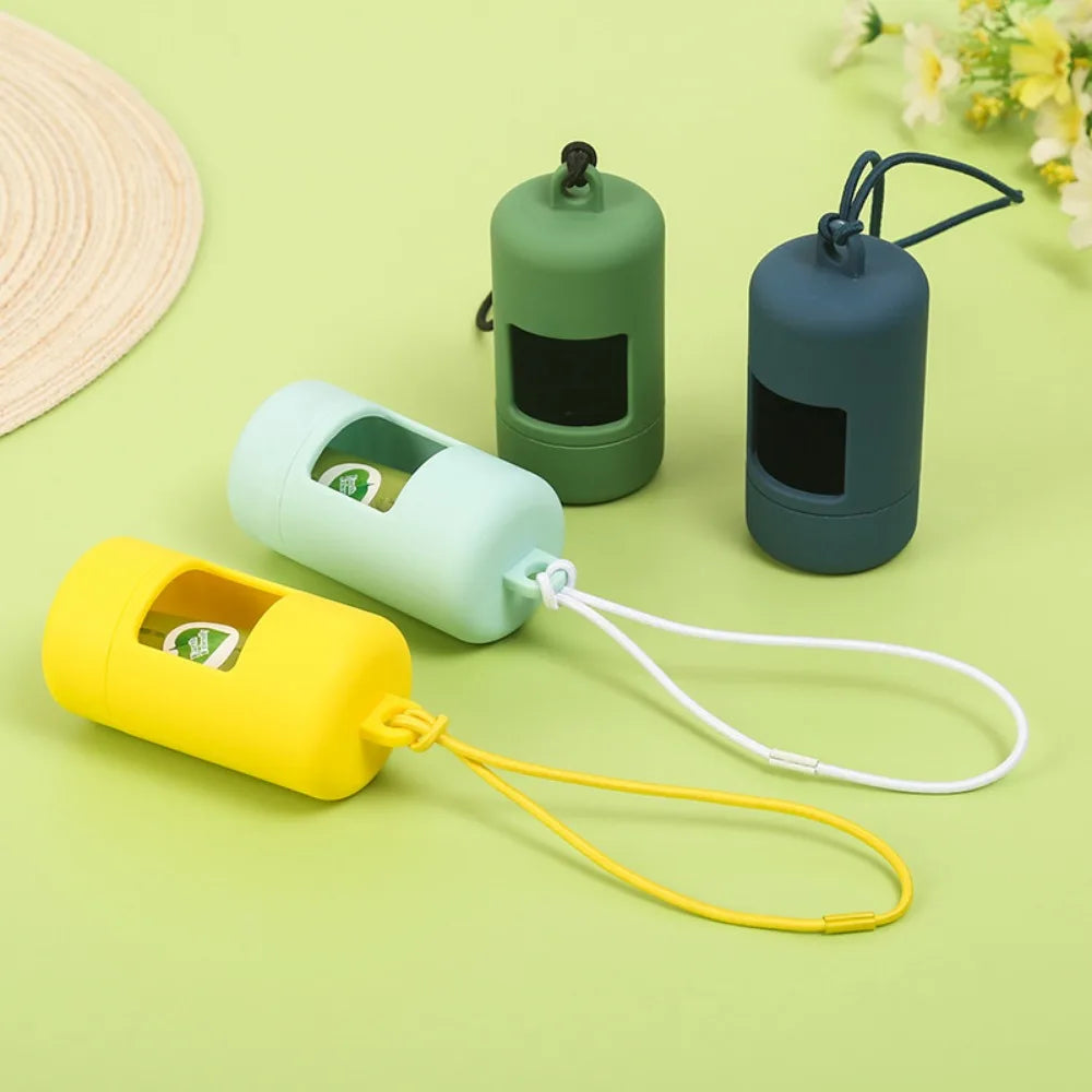 Pet Waste Bag Dispenser with Bags