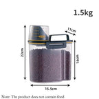 Airtight Pet Food Container with Scoop