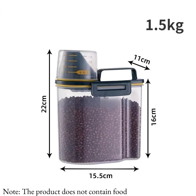 Airtight Pet Food Container with Scoop