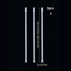Adjustable Tension Rod Closet Organizer, Set of 3