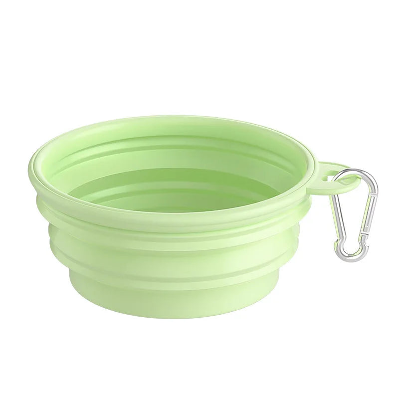 Collapsible Travel Pet Bowl for Dogs & Cats