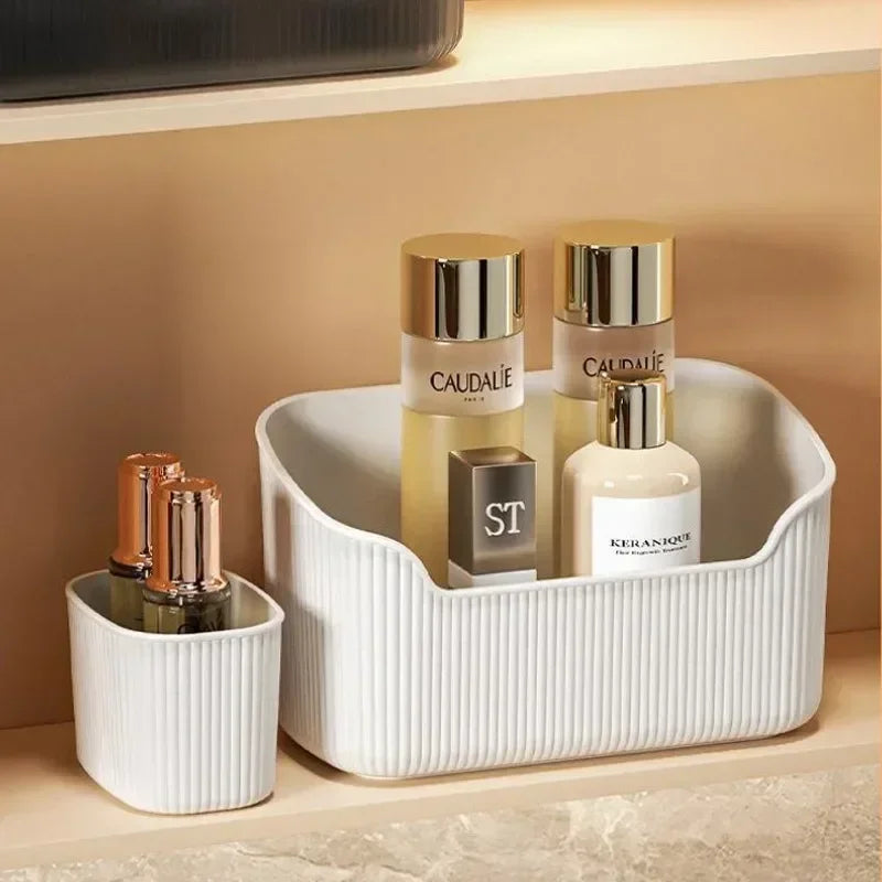 Mirrored Cabinet Makeup & Cosmetics Organizer