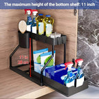 Under-Sink Pull-Out Storage Organizer