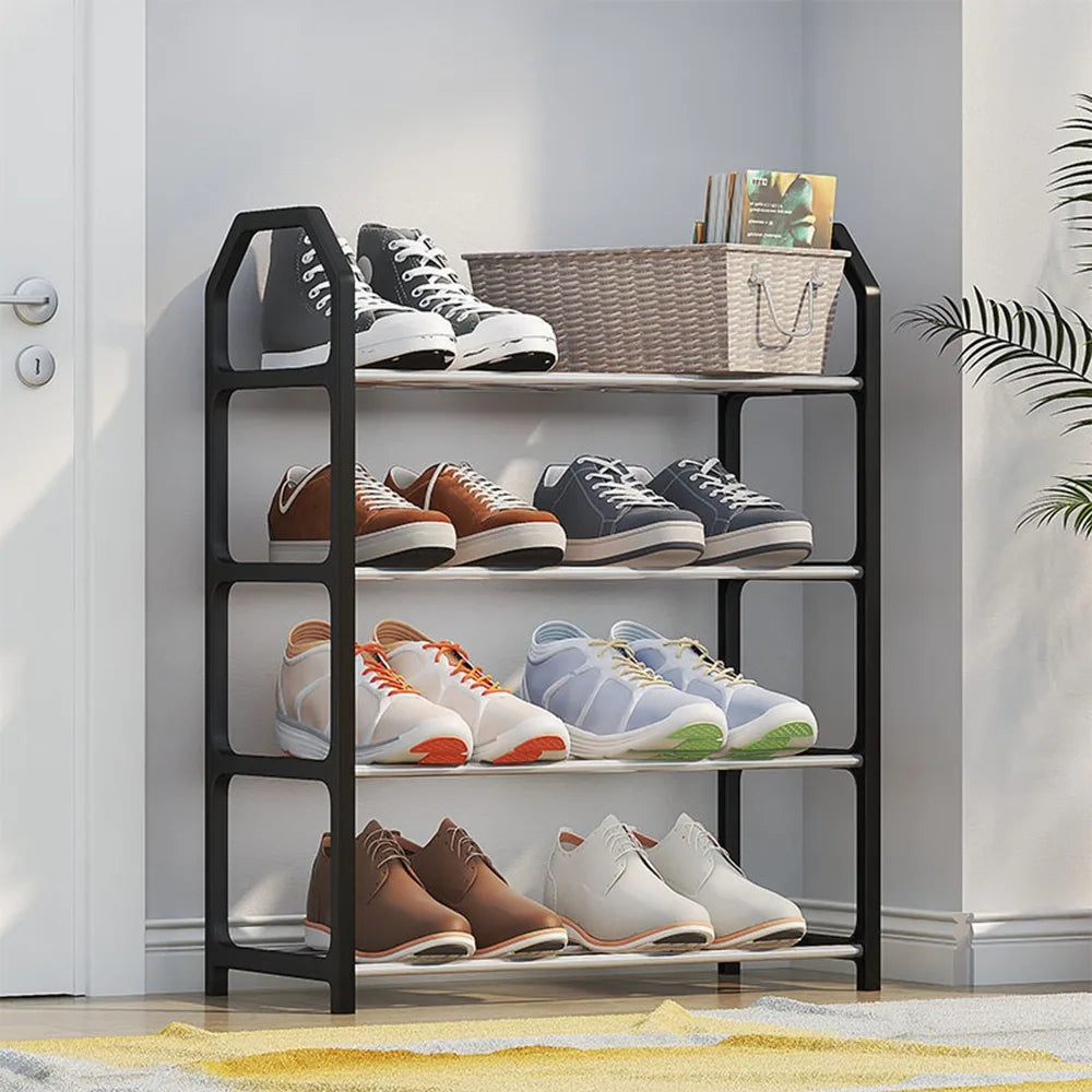 4-Tier Space-Saving Shoe Rack