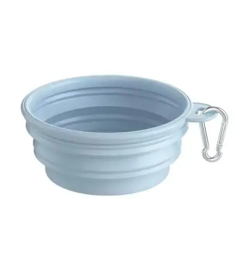 Collapsible Travel Pet Bowl for Dogs & Cats