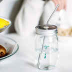 Stainless Steel Reusable Straws with Cleaning Brush