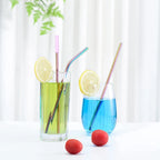 Stainless Steel Reusable Straws with Cleaning Brush