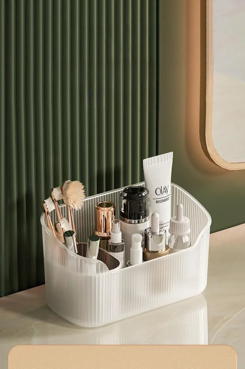Mirrored Cabinet Makeup & Cosmetics Organizer