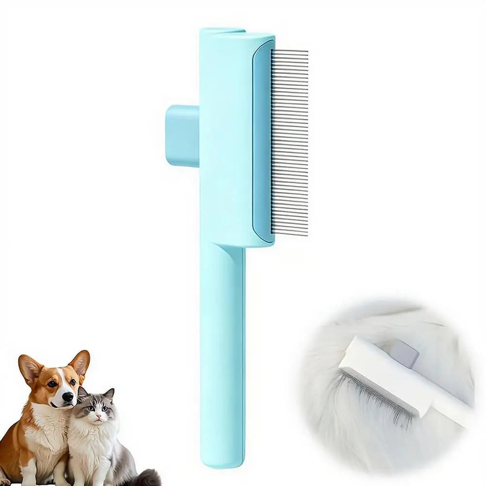 Self-Cleaning Deshedding Pet Grooming Brush