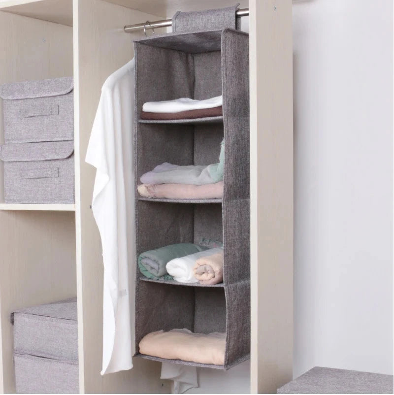Hanging Closet Organizer for Wardrobe Storage