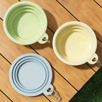 Collapsible Travel Pet Bowl for Dogs & Cats