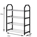 4-Tier Space-Saving Shoe Rack