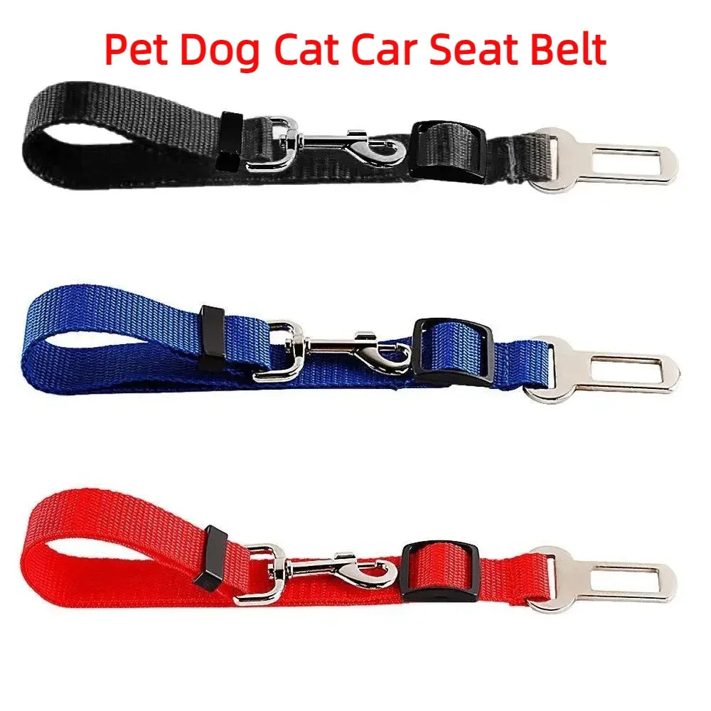 Adjustable Pet Car Seatbelt Harness
