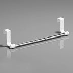 Over-Door Stainless Steel Towel Rack