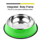 Stainless Steel Pet Feeding Bowl Set