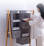 Hanging Closet Organizer for Wardrobe Storage