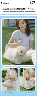 Collapsible Mesh Pet Carrier Bag