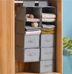 Hanging Closet Organizer for Wardrobe Storage