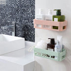 Corner Shower Caddy, No-Drill Adhesive Mount