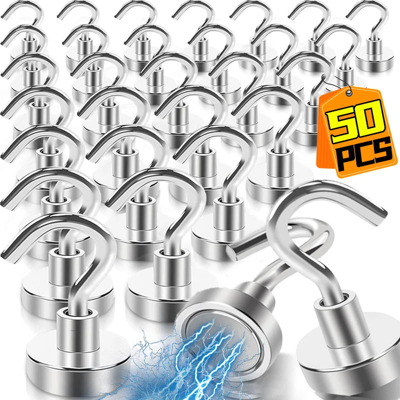 Magnetic Utility Storage Hooks, Multi-Purpose