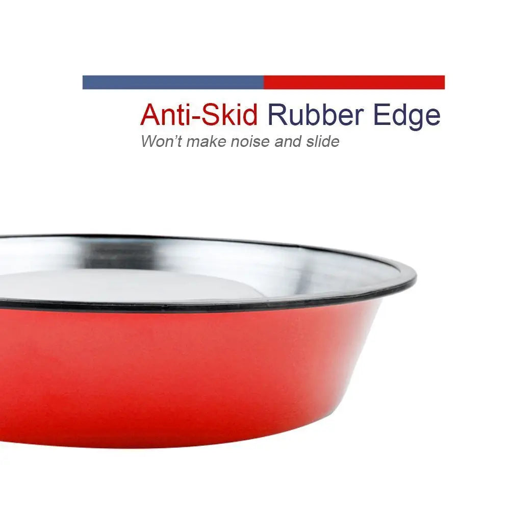 Stainless Steel Pet Feeding Bowl Set