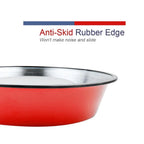 Stainless Steel Pet Feeding Bowl Set