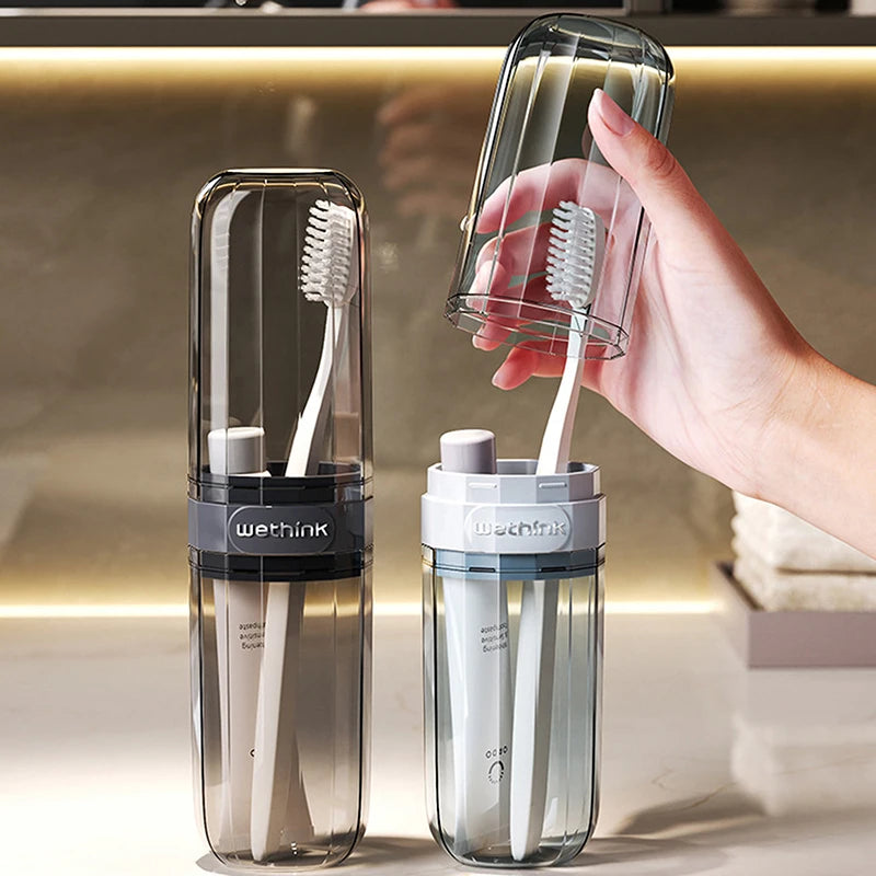 Toothbrush Holder & Travel Toiletry Set