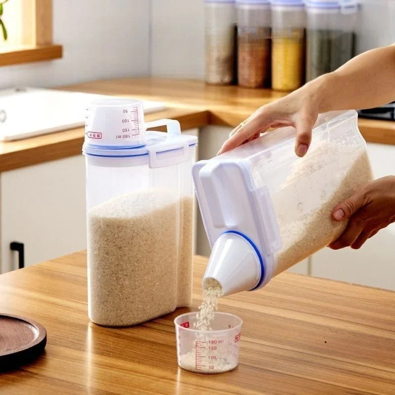 Airtight Pet Food Container with Scoop