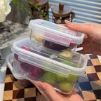 Refrigerator Storage Bins with Lids