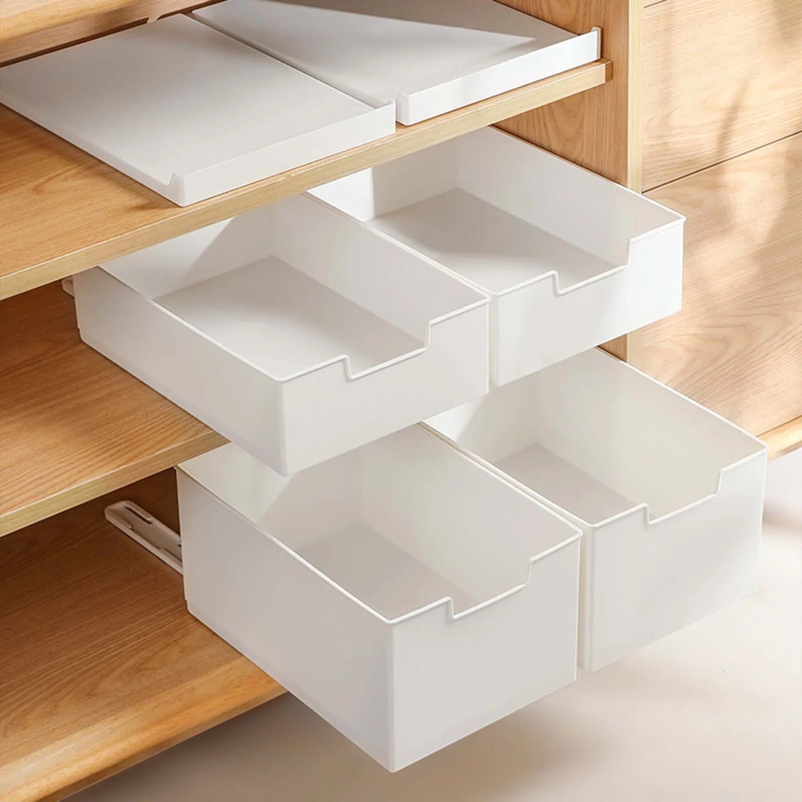 Pull-Out Sliding Cabinet Storage Organizer