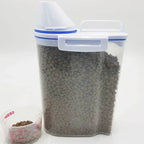 Airtight Pet Food Container with Scoop