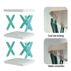 Space-Saving Stackable Shoe Rack