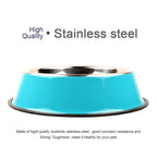 Stainless Steel Pet Feeding Bowl Set