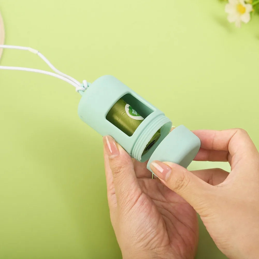 Pet Waste Bag Dispenser with Bags