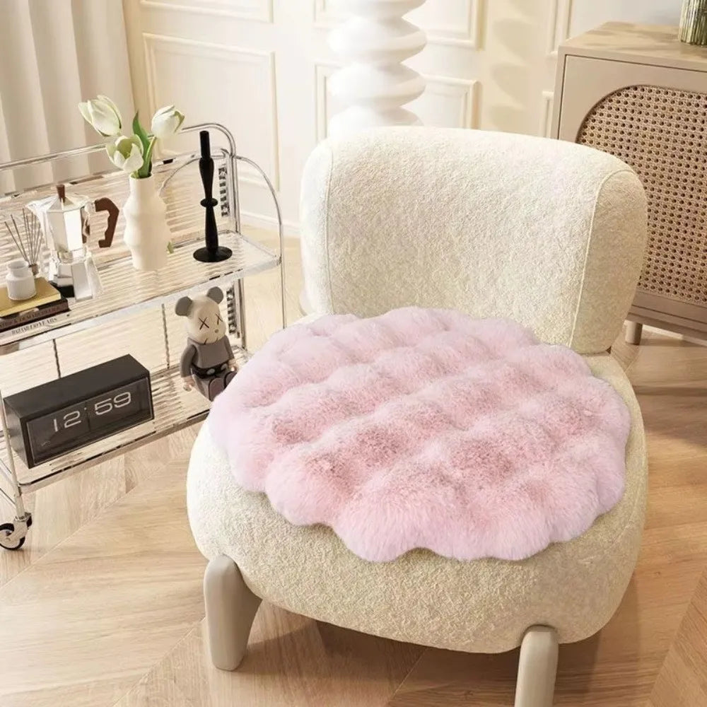 Washable Round Pet Bed Mat, Non-Slip