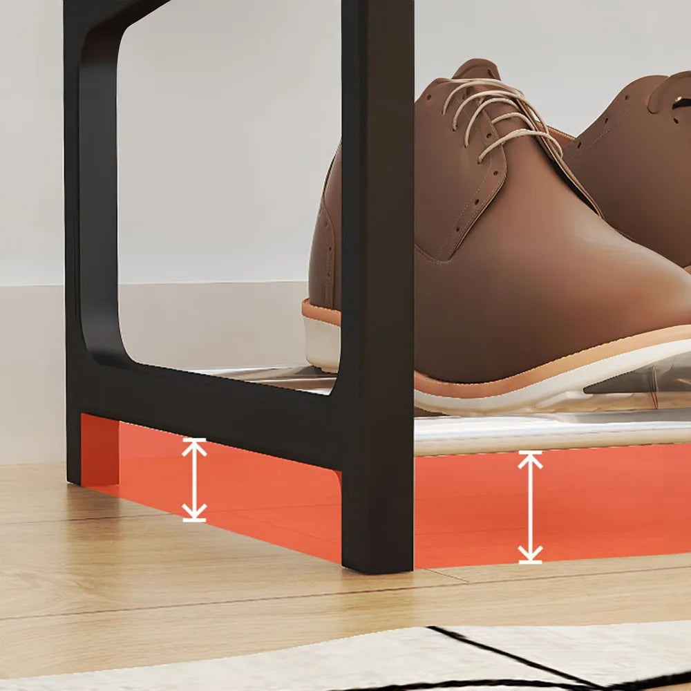 4-Tier Space-Saving Shoe Rack